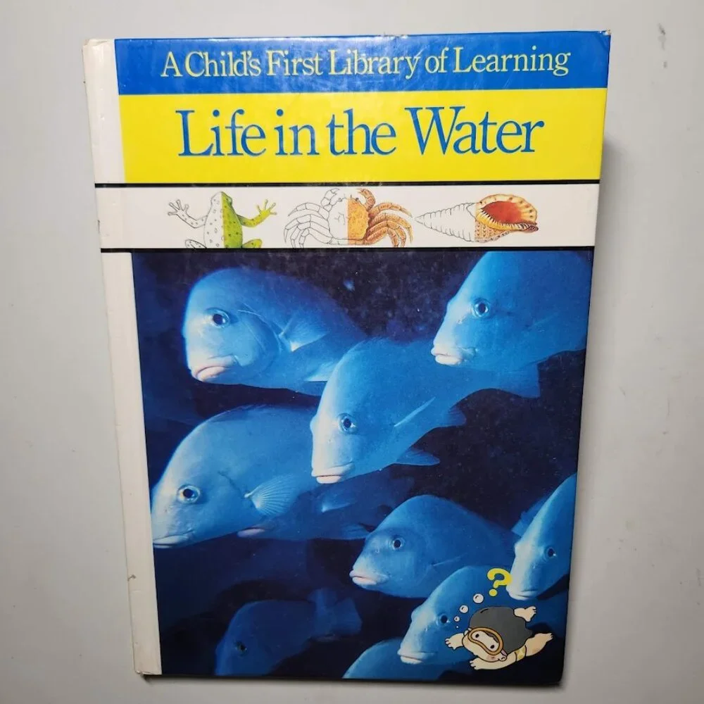 Life in the Water Child's First Library of Learning Science Stem Book Homeschool